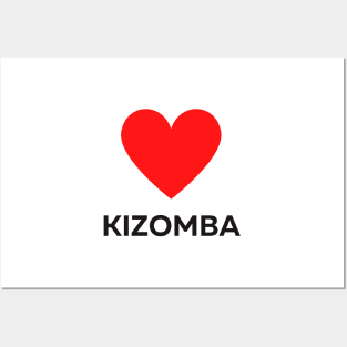 Kizomba Social Dance Design Posters and Art